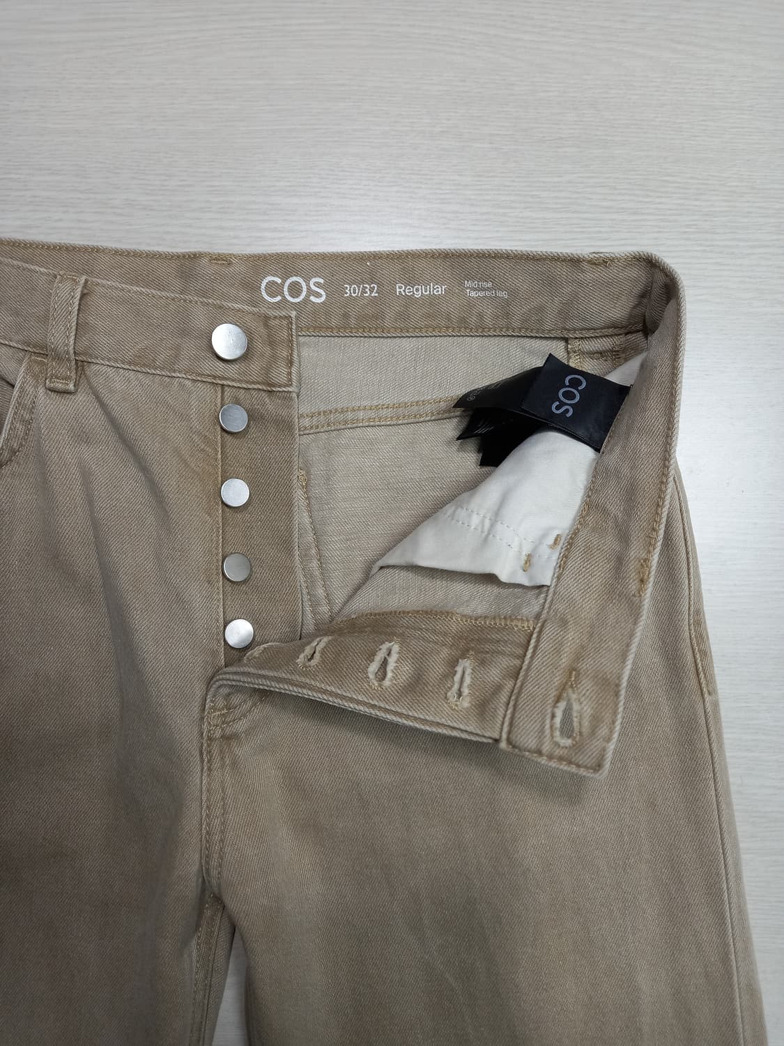 31 COS Turkey 슬림일자진 베이지 31-512 상품이미지6