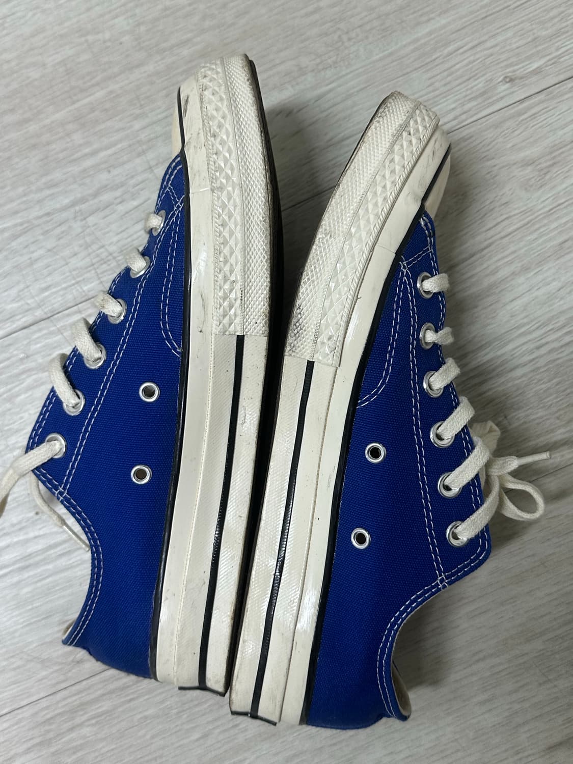 컨버스 척 70 로우 빈티지 캔버스 러쉬 블루 상품이미지2