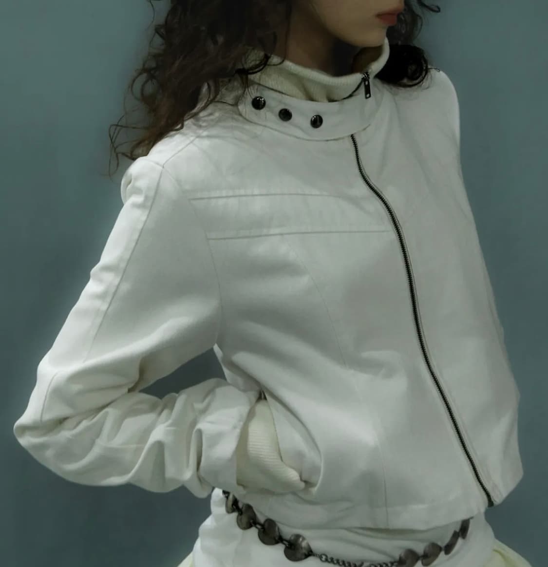 배드블루 바이커 자켓 상품이미지4