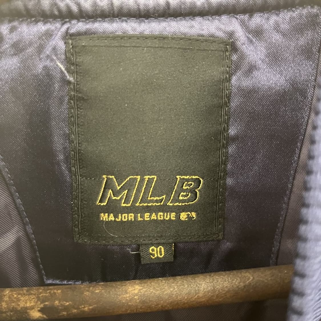 MLB 올드스쿨 레트로 Y2K 00s 새틴 바시티 자켓 90 C10068 상품이미지5