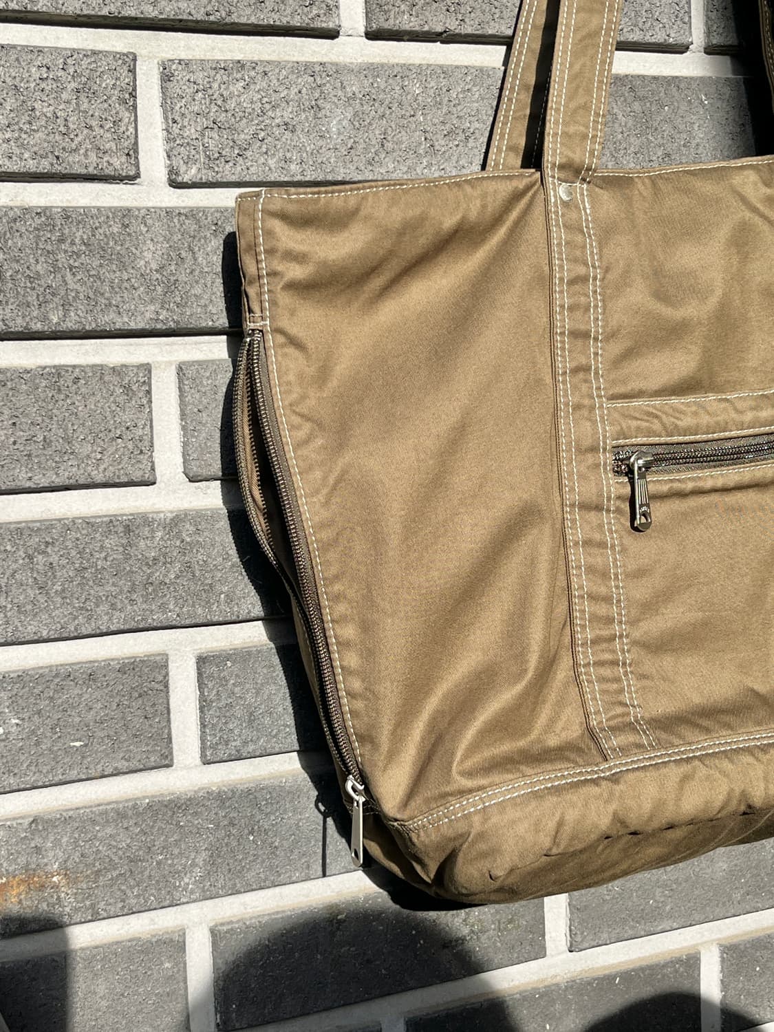 Porter 포터 스티치 코튼 쇼퍼백 상품이미지10