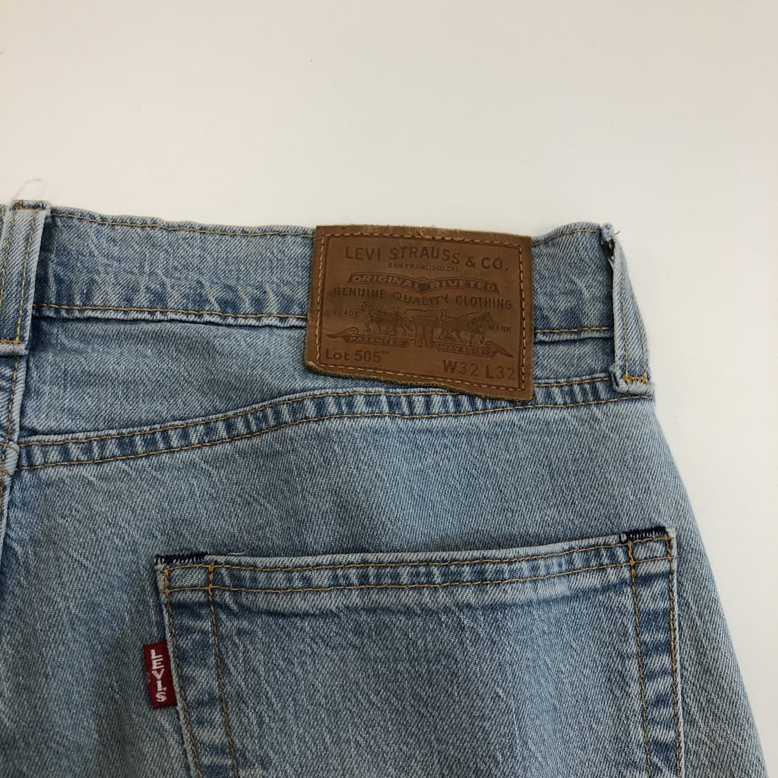 리바이스 505 프리미엄빅E탭 데님진 32 인치 상품이미지3