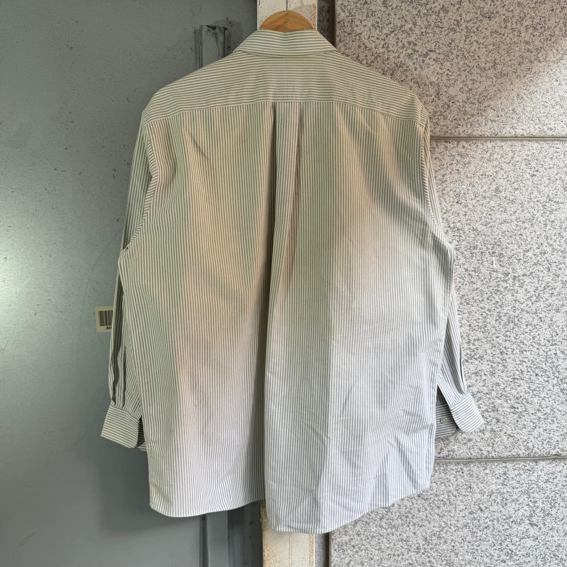 엘엘빈 스트라이프 패턴 포켓 셔츠 상품이미지3