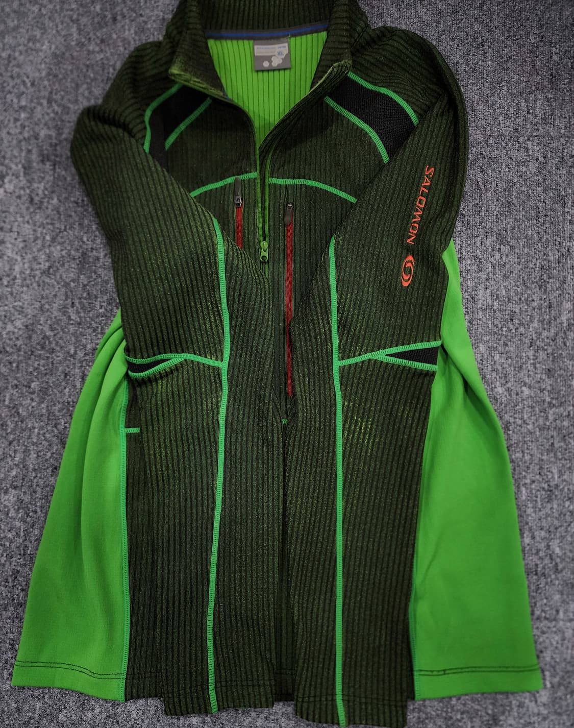 살로몬 익스트림 고프코어 하프집업 반집업 긴팔티 XL 상품이미지4