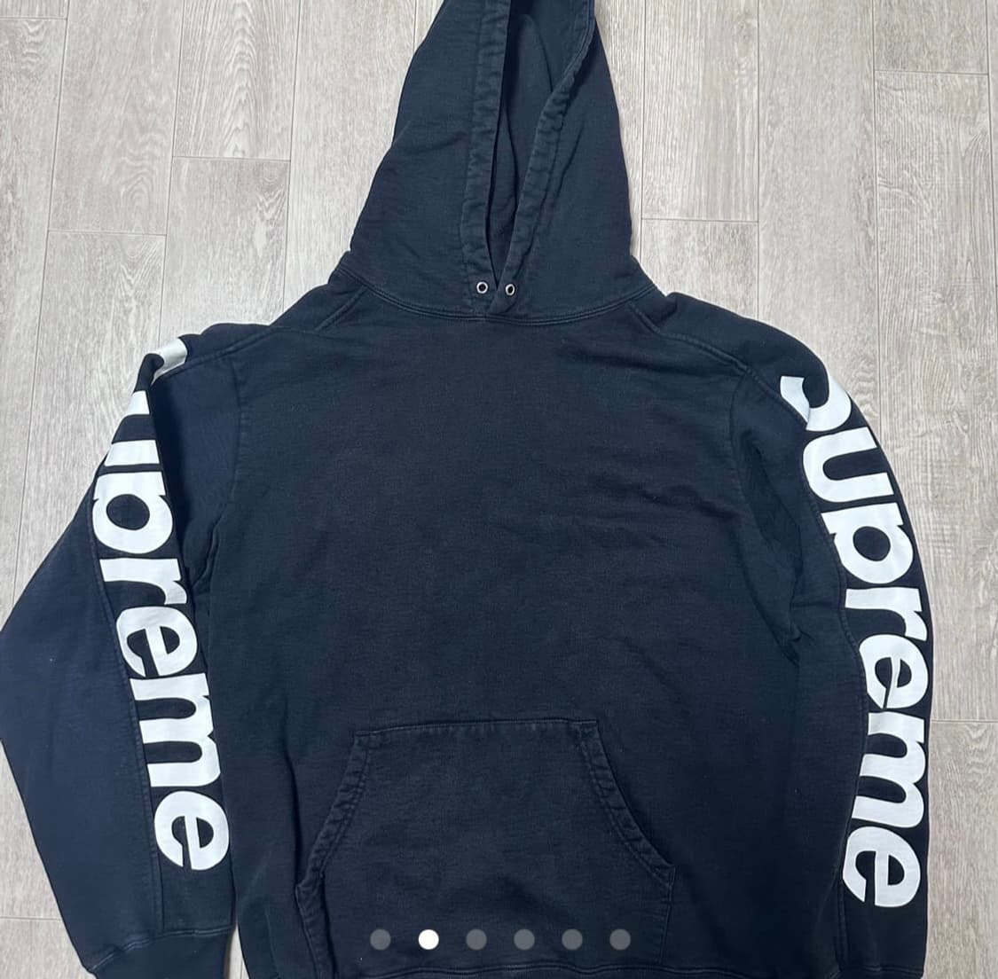 슈프림 사이드라인 로고 후드티 상품이미지2