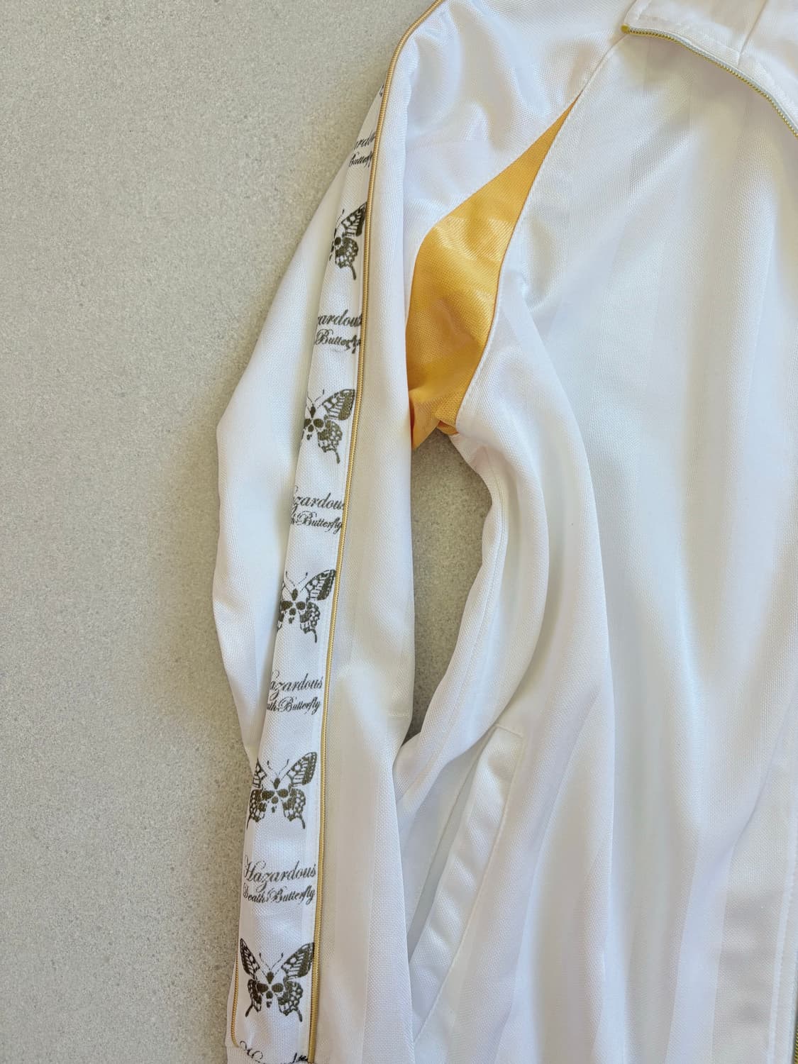 해골 화이트 져지 자켓 상품이미지4