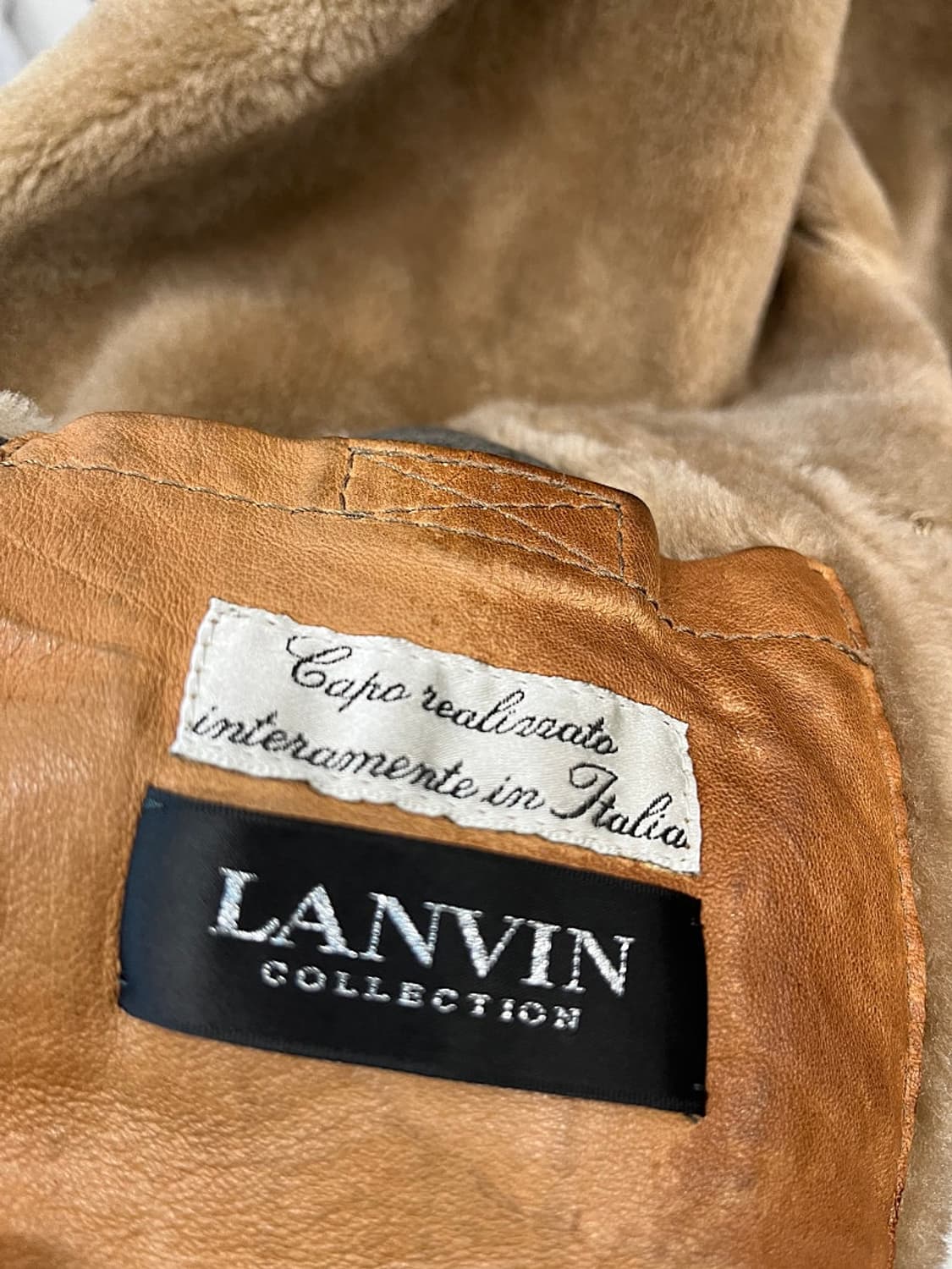 100) 랑방 양털 무스탕 코트  상품이미지10