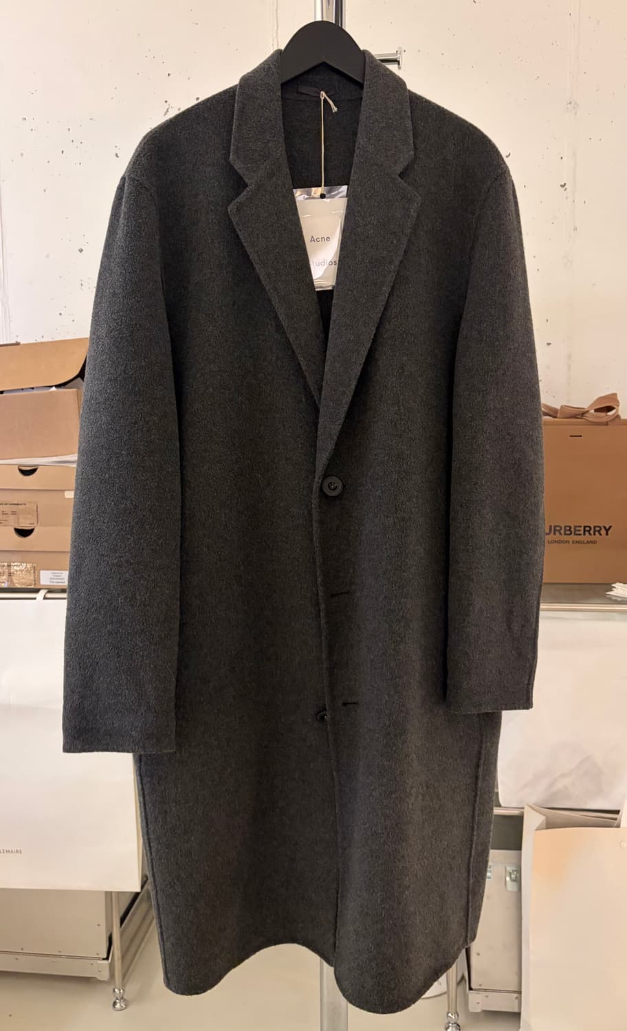 아크네스튜디오 charles 코트 / 46 / 그레이 상품이미지1