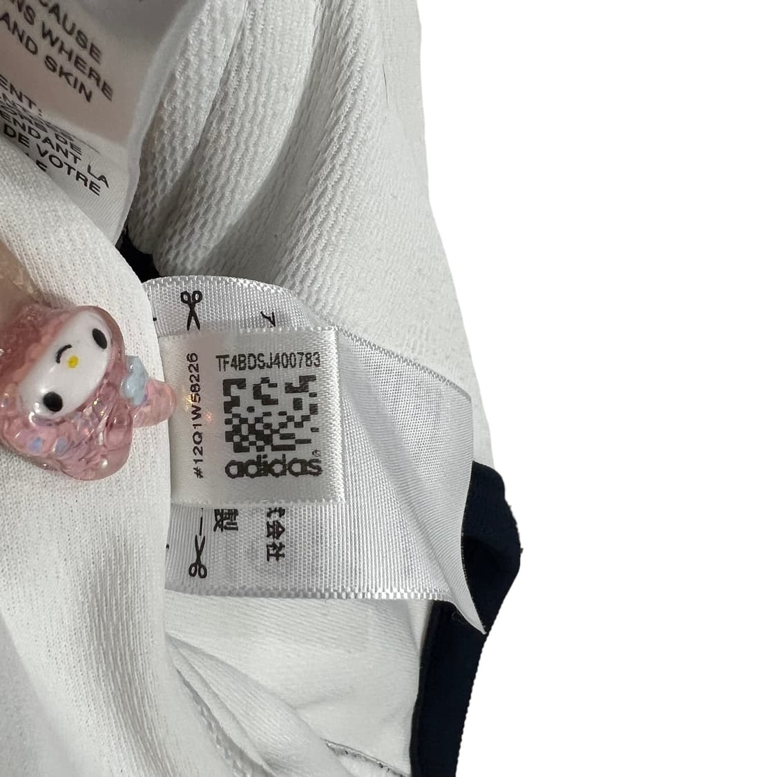 아디다스 화이트 후드 져지  상품이미지6