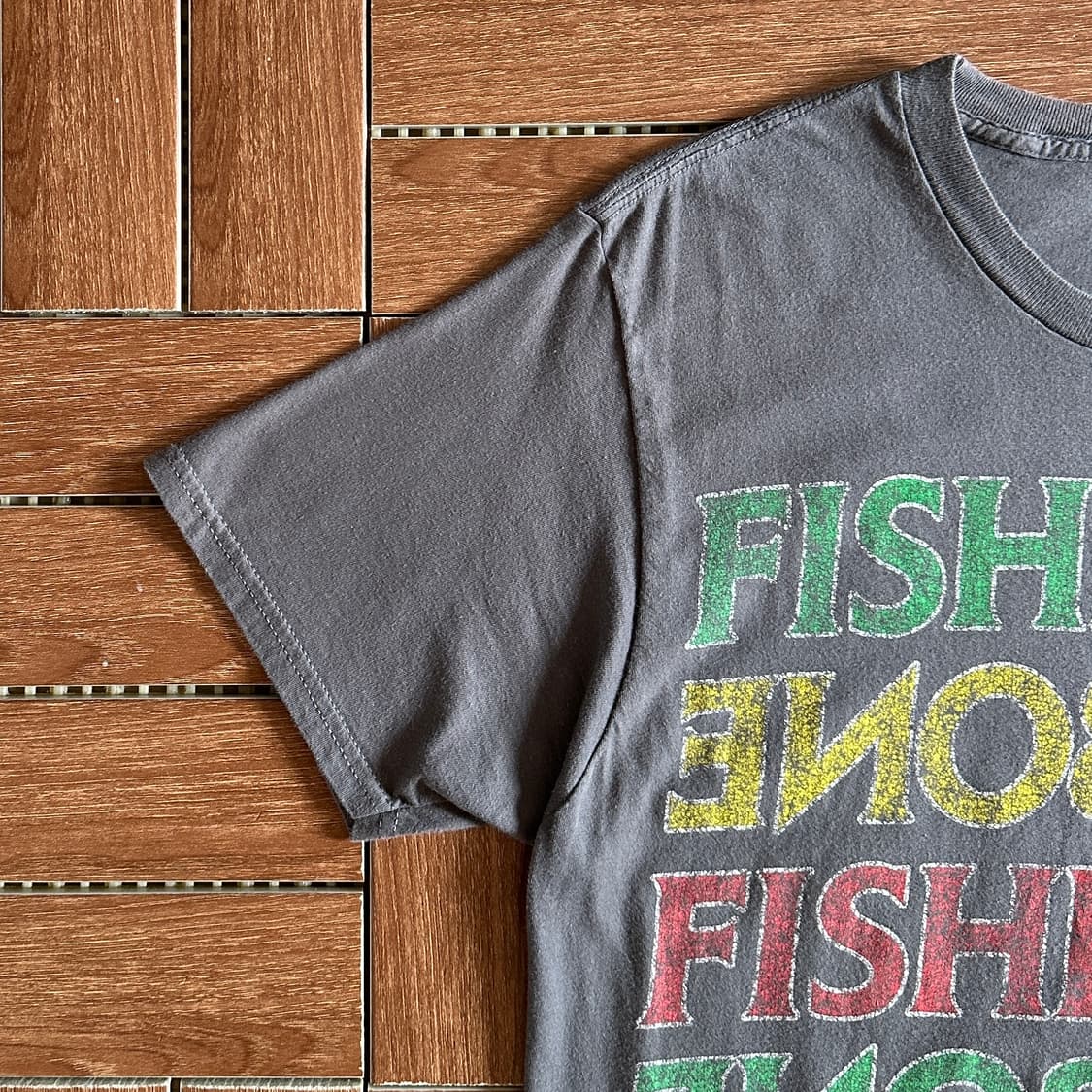 Hanes nano ‘Fishbone’ band 1/2 tee 상품이미지3