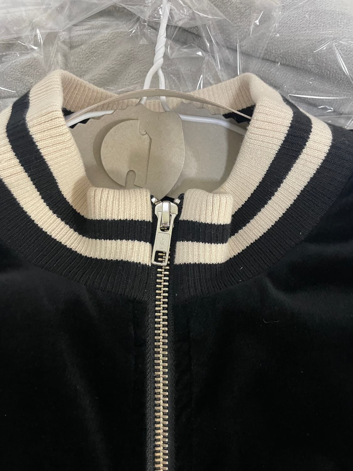 유스 벨벳 트랙 자켓 상품이미지4