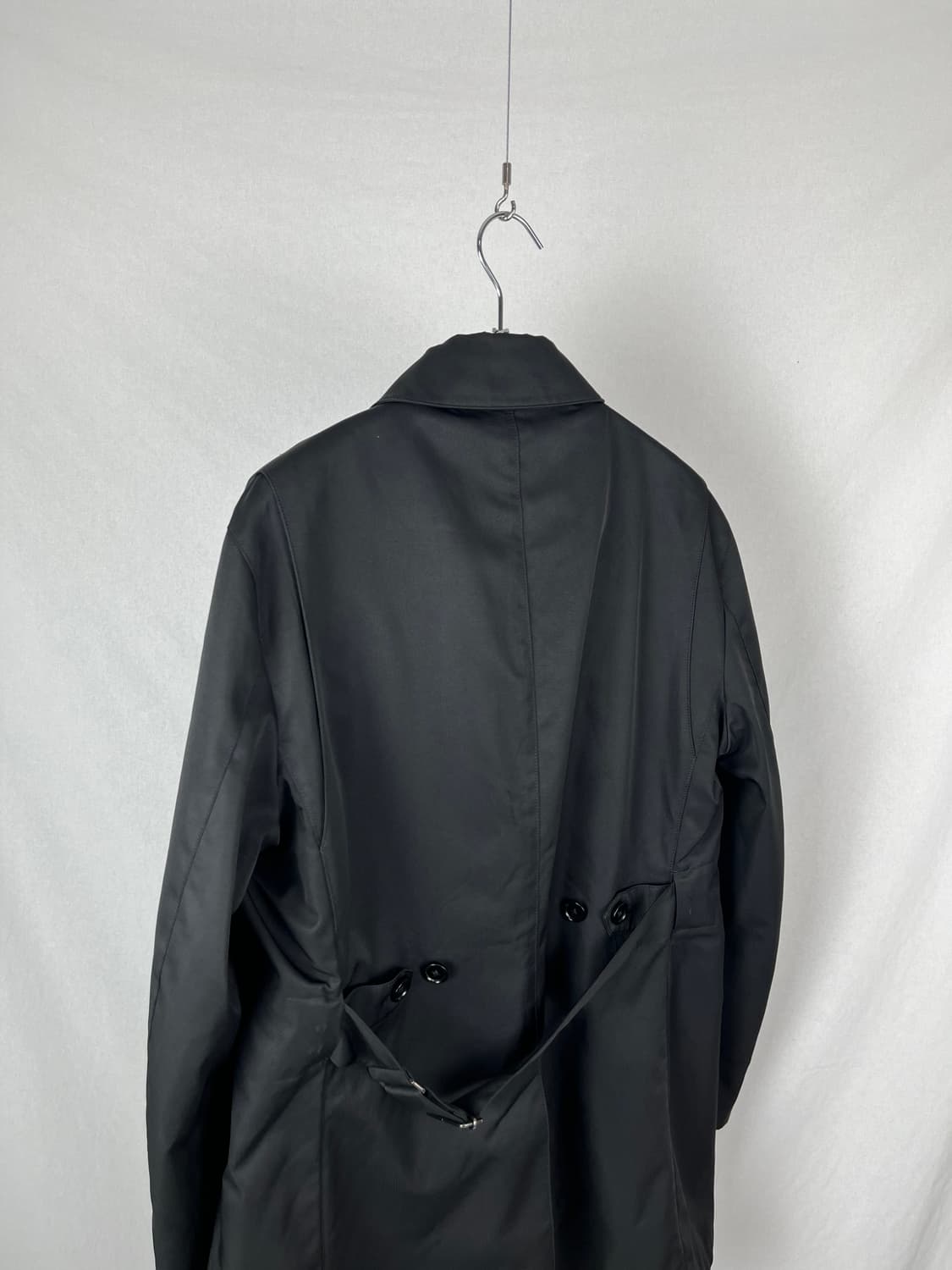 Mr. Junko 나일론 하프 코트 상품이미지5
