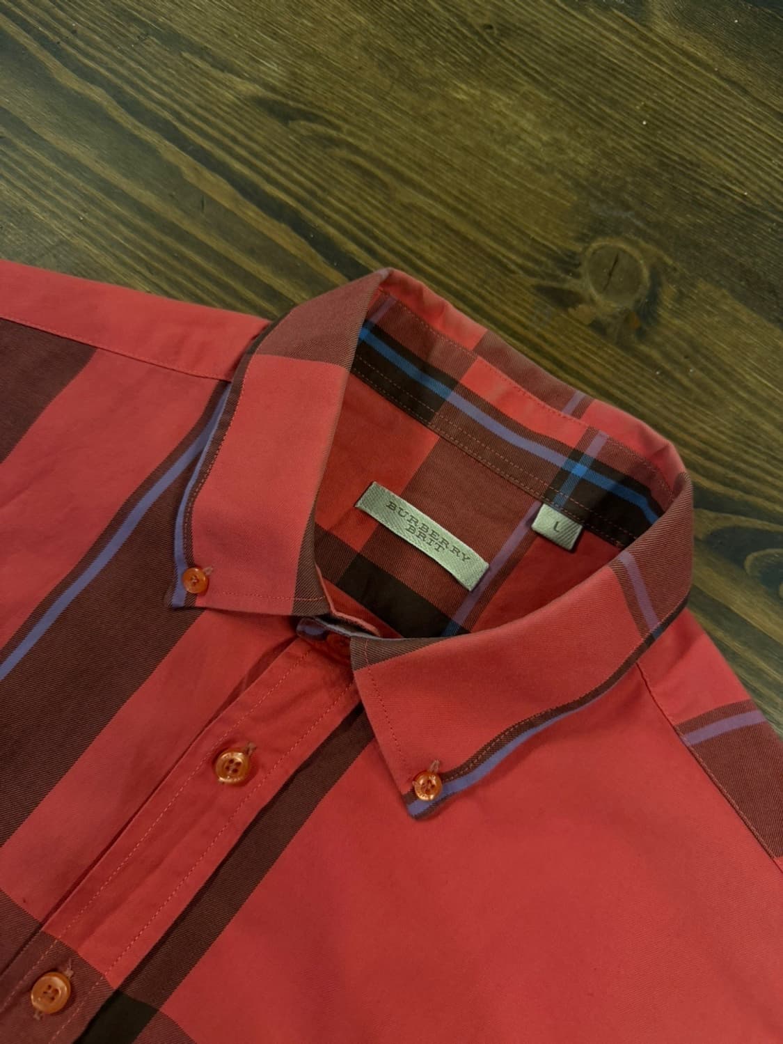 버버리 브릿 버튼다운 셔츠 100 상품이미지9