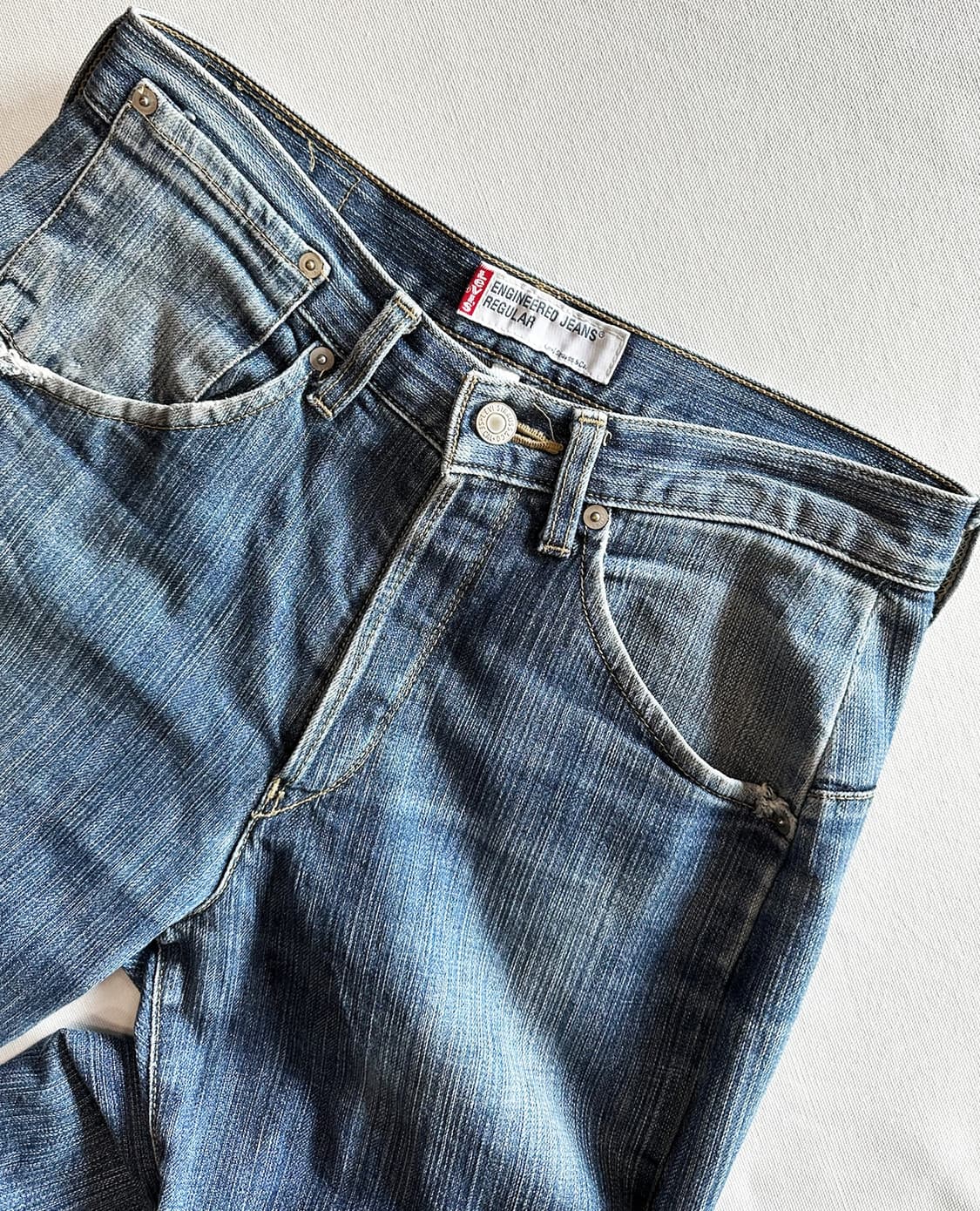 LEVI'S engineered regular blue jeans w30 상품이미지9