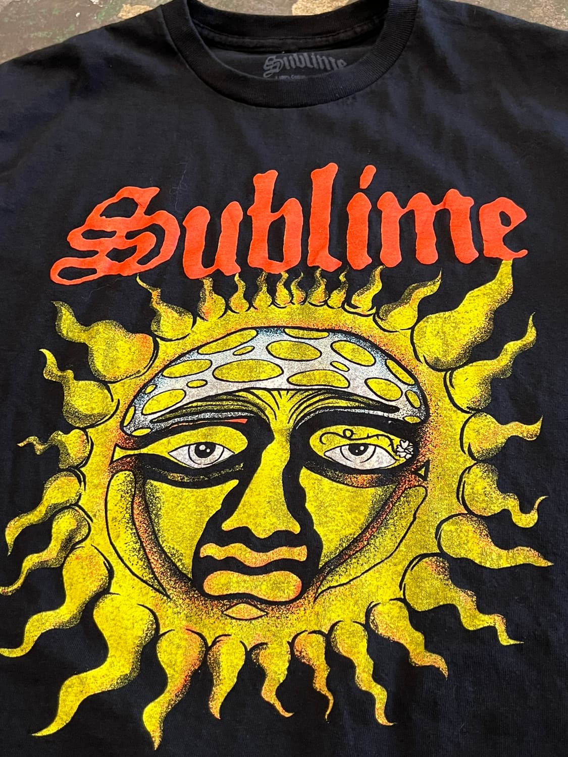 [M] Sublime 서브라임 선페이스 그래픽 밴드티 빈티지 반팔 티셔츠 상품이미지6