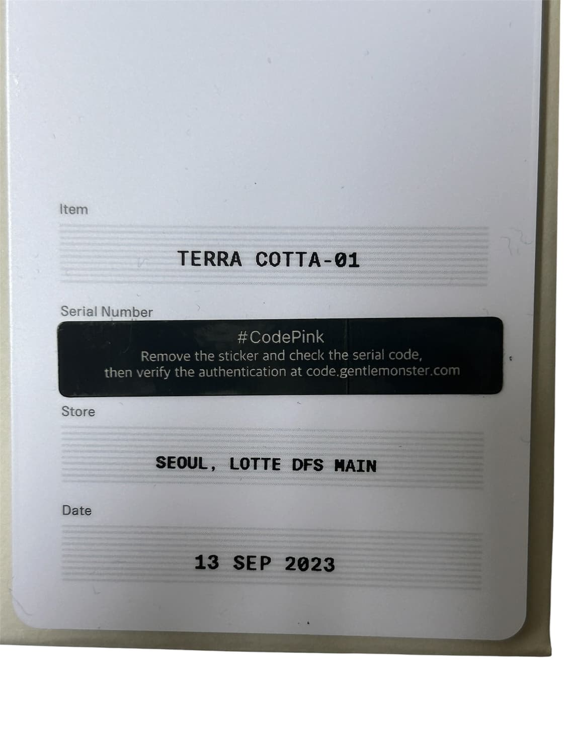 젠틀몬스터 테라코타 01 선글라스 상품이미지5