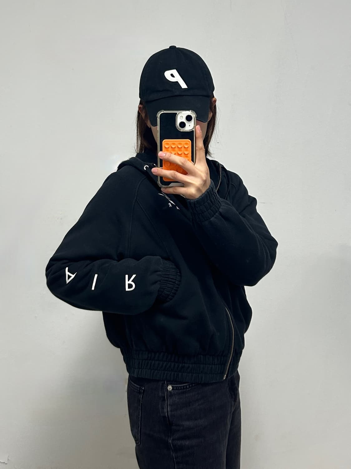 나이키 절개 패턴 후드집업  상품이미지1