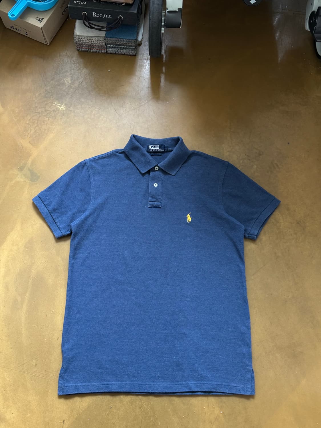 폴로 랄프로렌  네이비 피케 반팔 카라티  상품이미지2