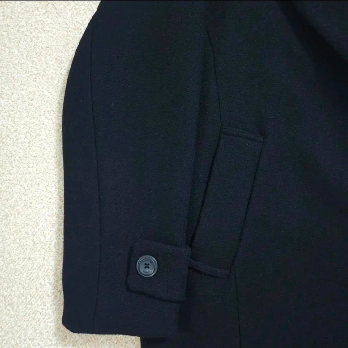 (M)써스데이아일랜드 빅카라 싱글 코트 네이비 상품이미지3