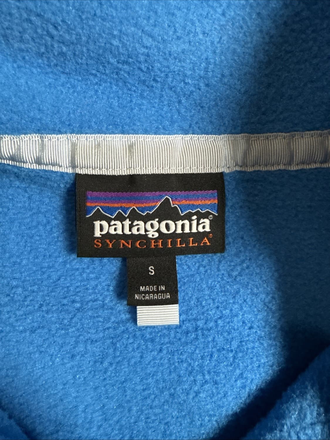 10s 파타고니아 신칠라 스냅-T 블루/라임 상품이미지4