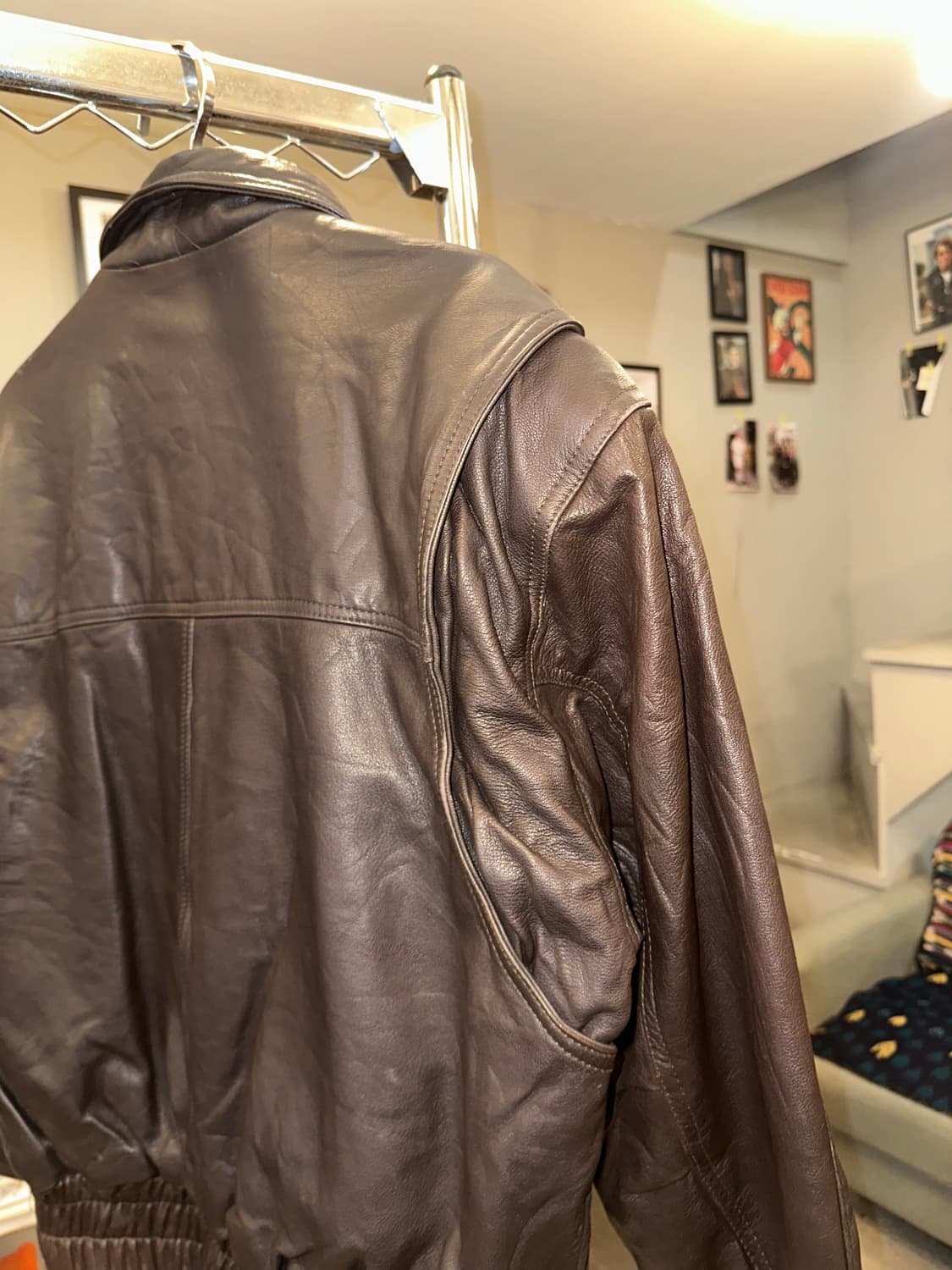 90’s Japanese real-leather aged A-2 상품이미지10