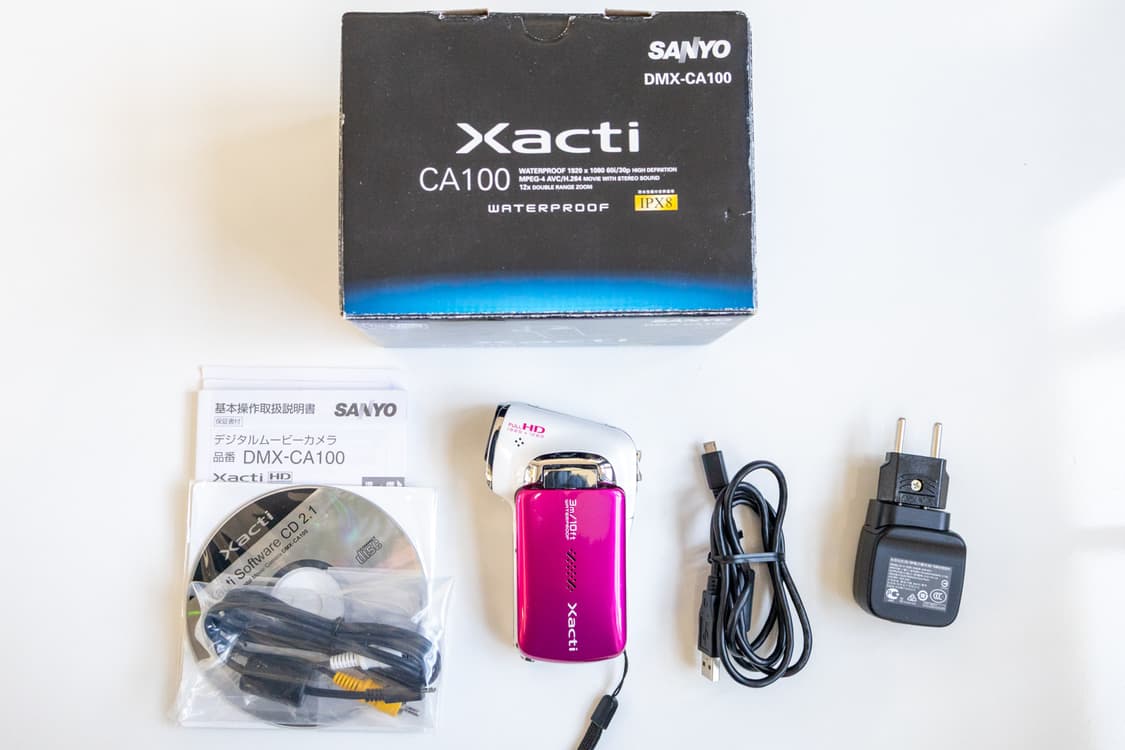 Sanyo Xacti DMX-CA100 / 빈티지 디지털 캠코더 상품이미지9