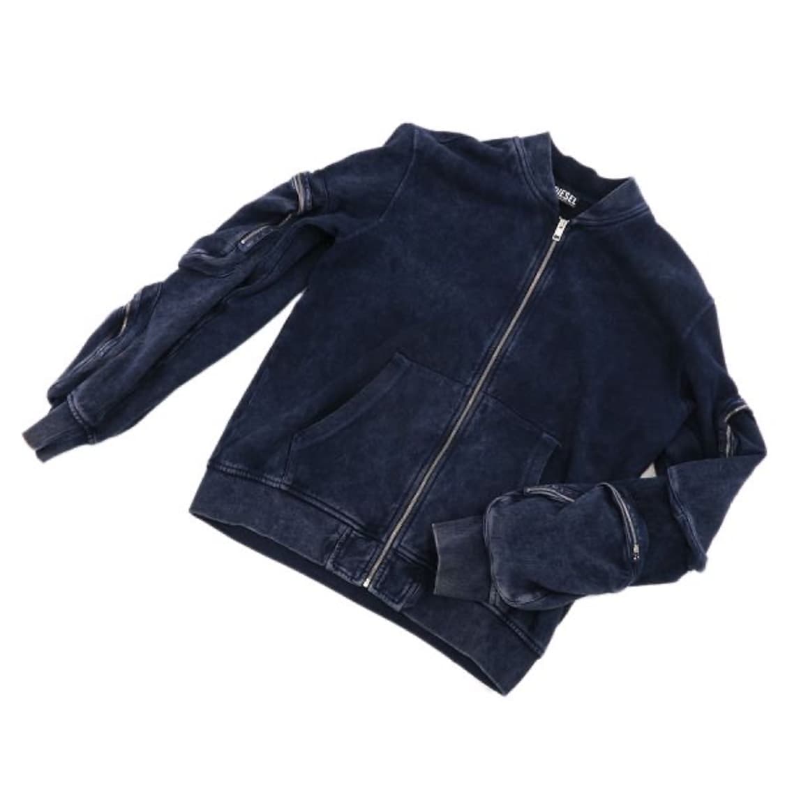 디젤 글렌 마틴스 역작 / 카고 포켓 워싱 스웨트 MA-1 자켓 상품이미지2