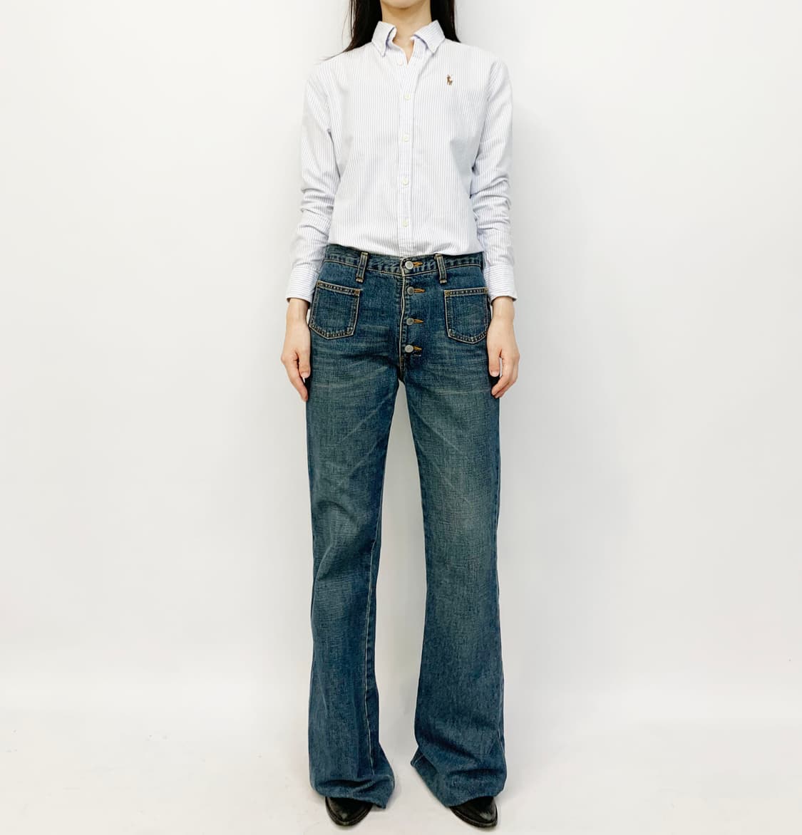 랄프 로렌 스트라이프 셔츠 상품이미지2