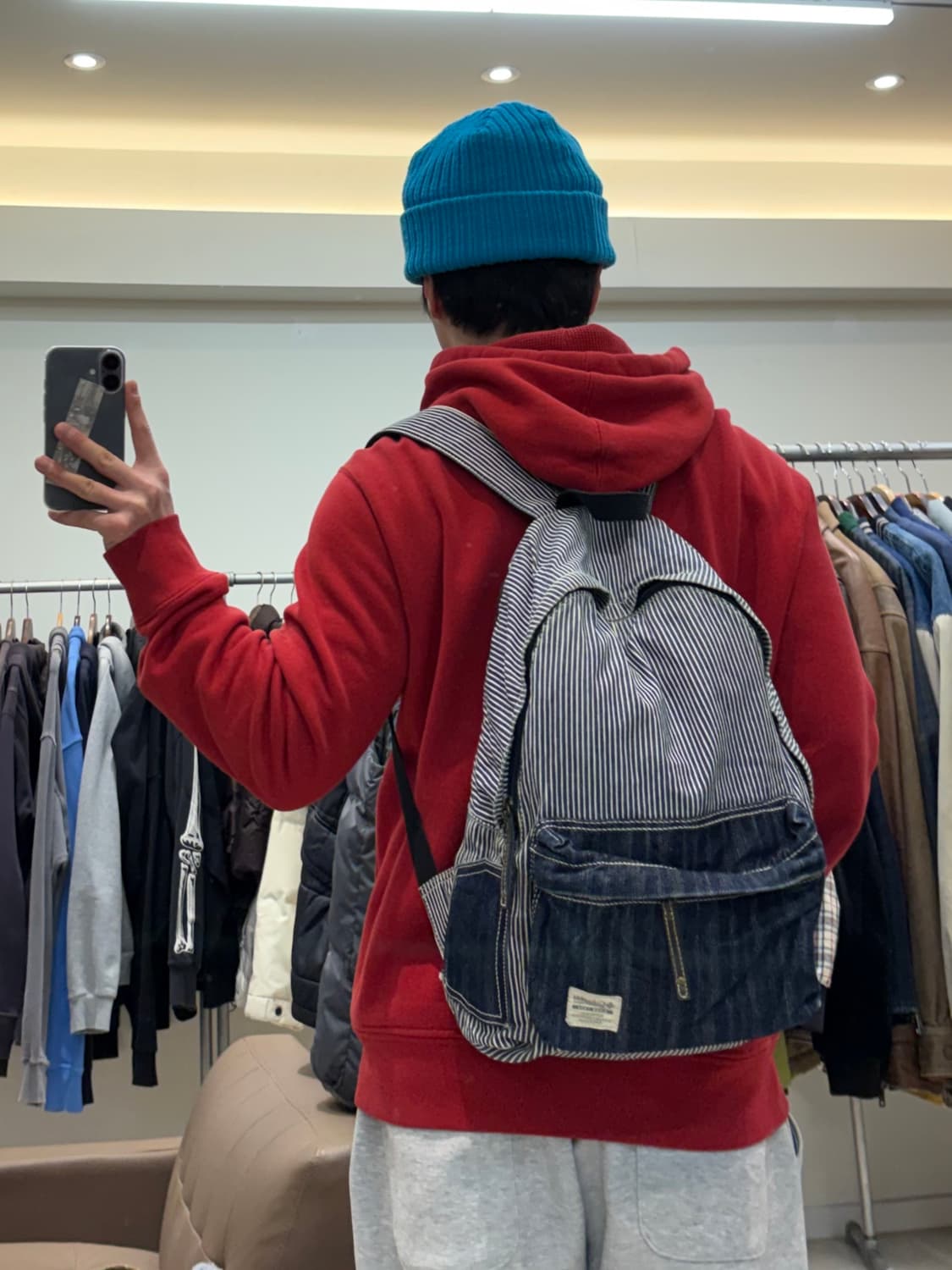 컬럼비아 데님 패치 백팩 상품이미지8