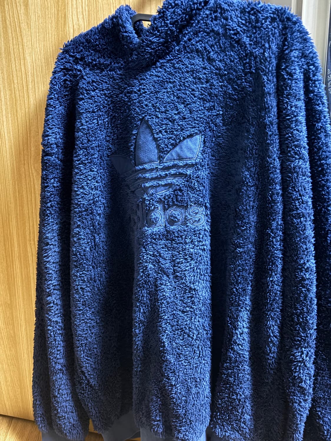 아디다스 오리지널스 윈터라이즈드 풀오버 후디 네이비 (DH7078) 2x 상품이미지1