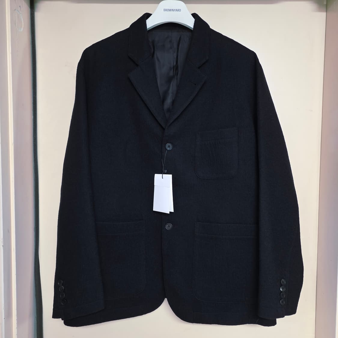 [L] 유스 울 코튼 스포츠 자켓 새상품 youth 상품이미지6