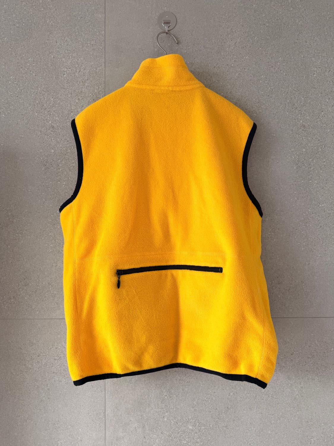 챔피온 플리스 노란 조끼 집업 베스트 상품이미지4
