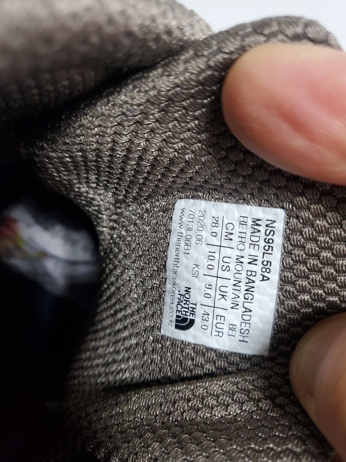 노스페이스 워커 정품 280사이즈  상품이미지8