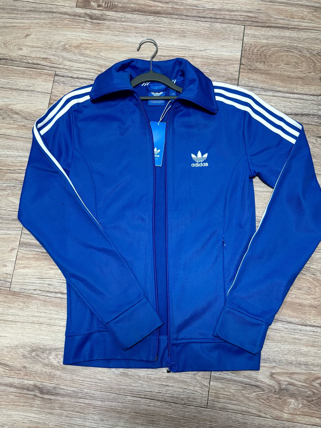 새상품 아디다스 트랙탑 져지 블루 90사이즈 상품이미지2