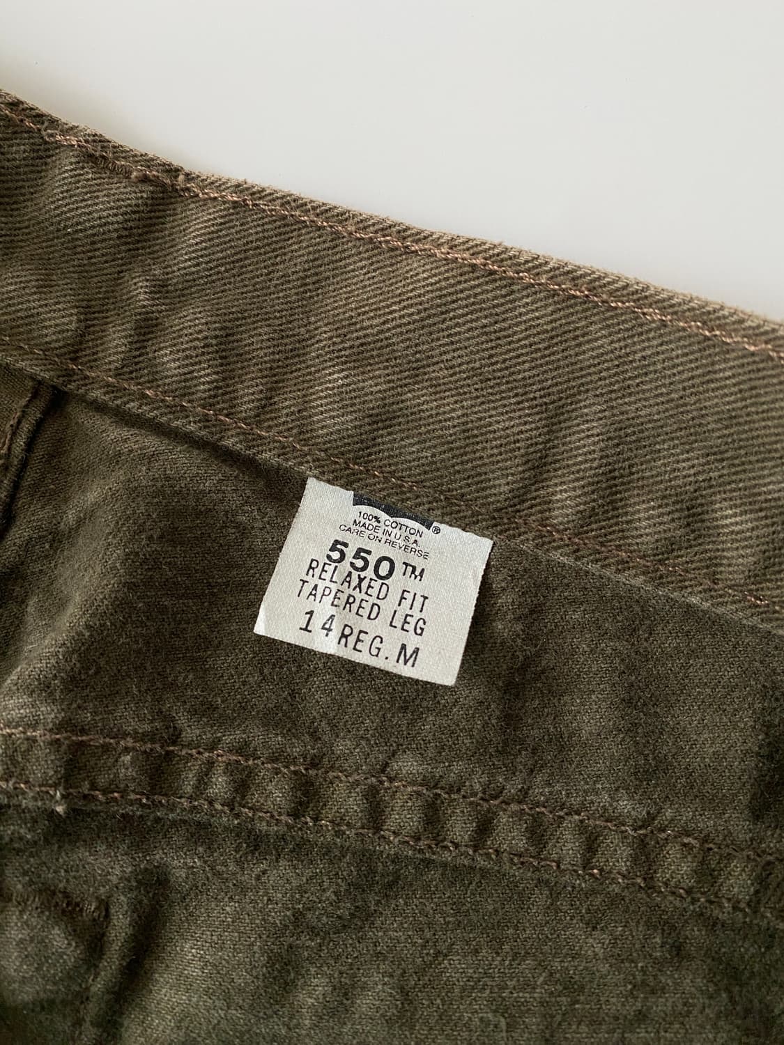 90s USA 리바이스 550 미제 빈티지 levis 데님 청바지 501 상품이미지4