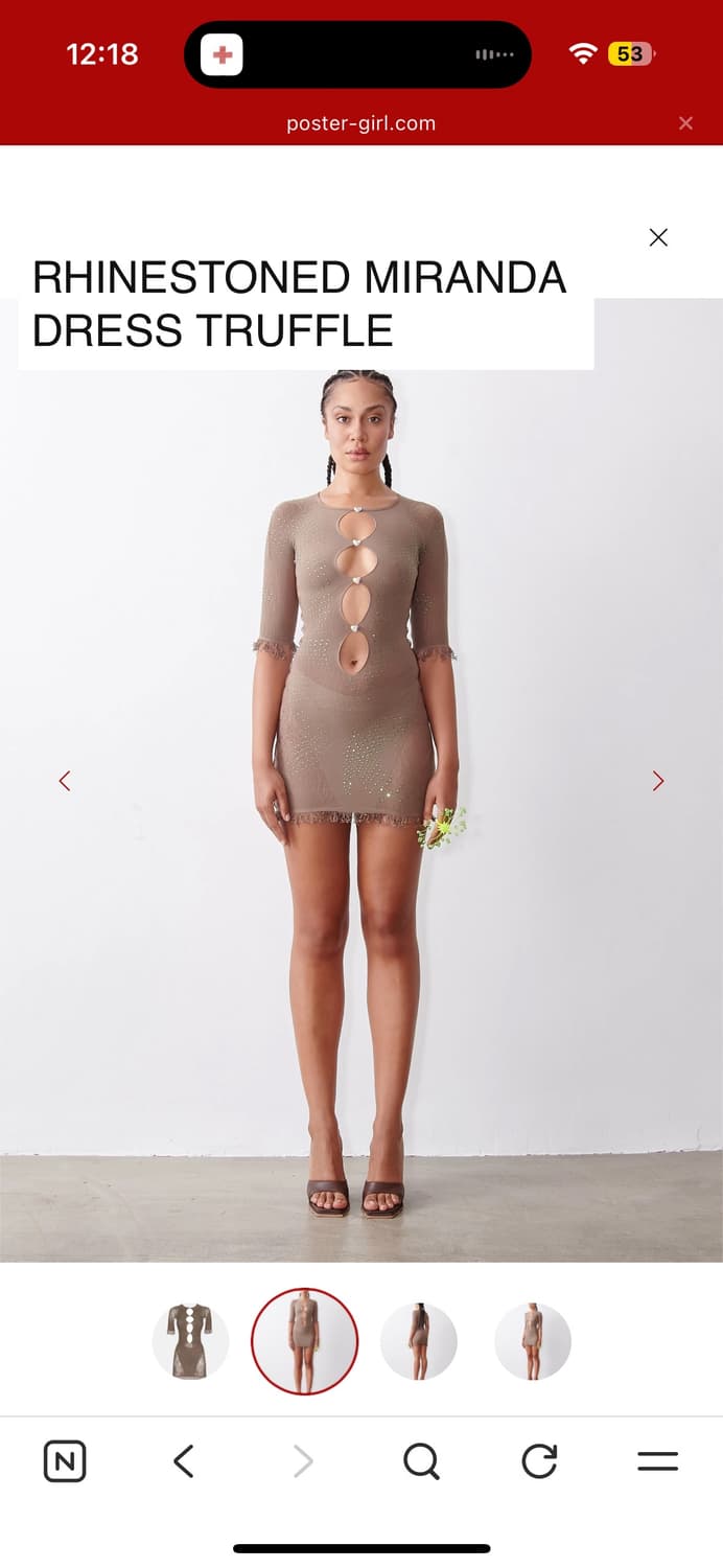 Postergirl dress  포스터걸 드레스 모브컬러 상품이미지1