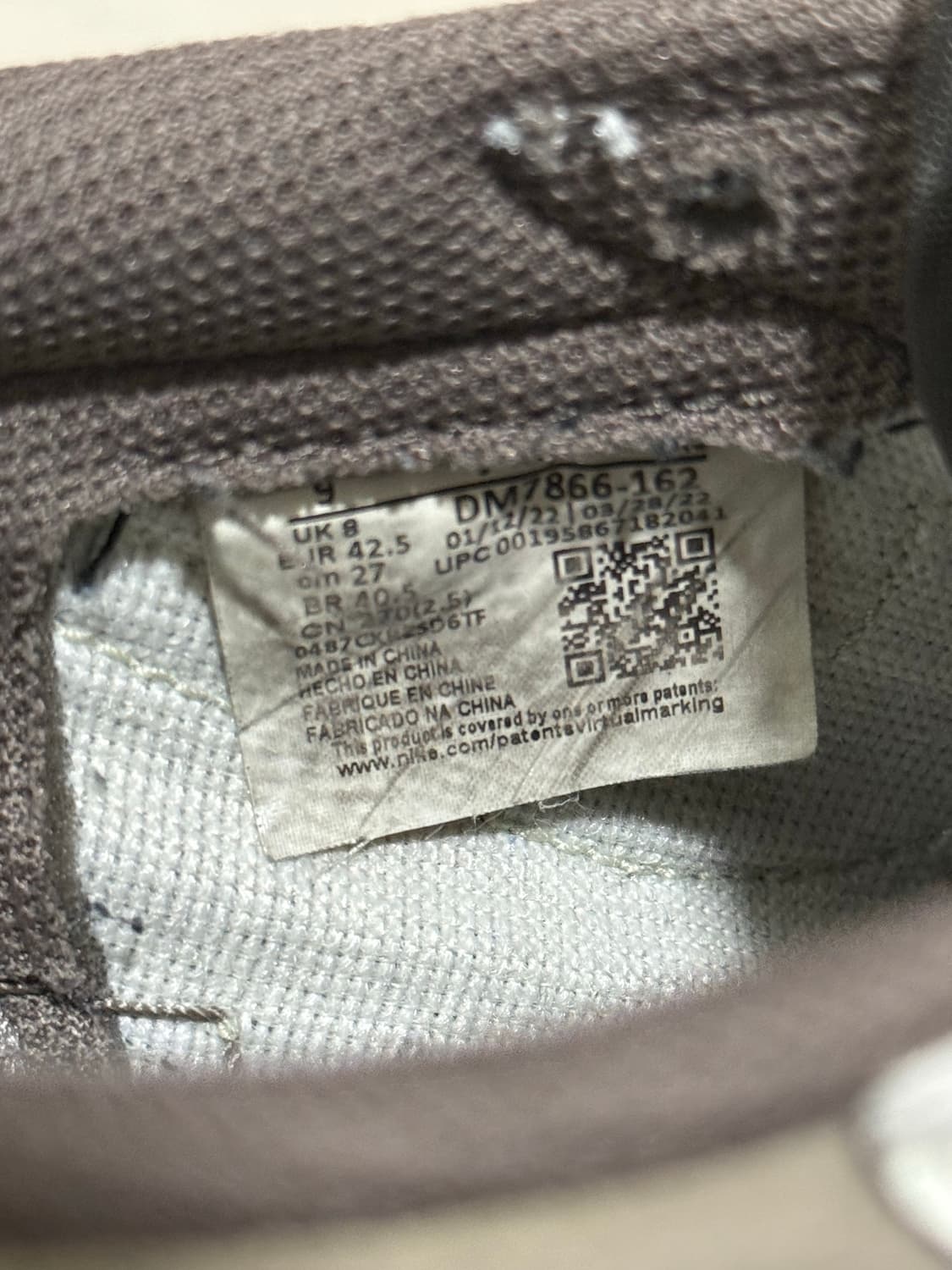 270 나이키 조던1로우 리버스 모카 스캇 상품이미지6