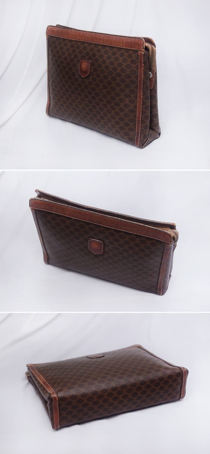 셀린느 (CELINE) 클래식 올드 마카담 모노그램 클러치백 상품이미지3