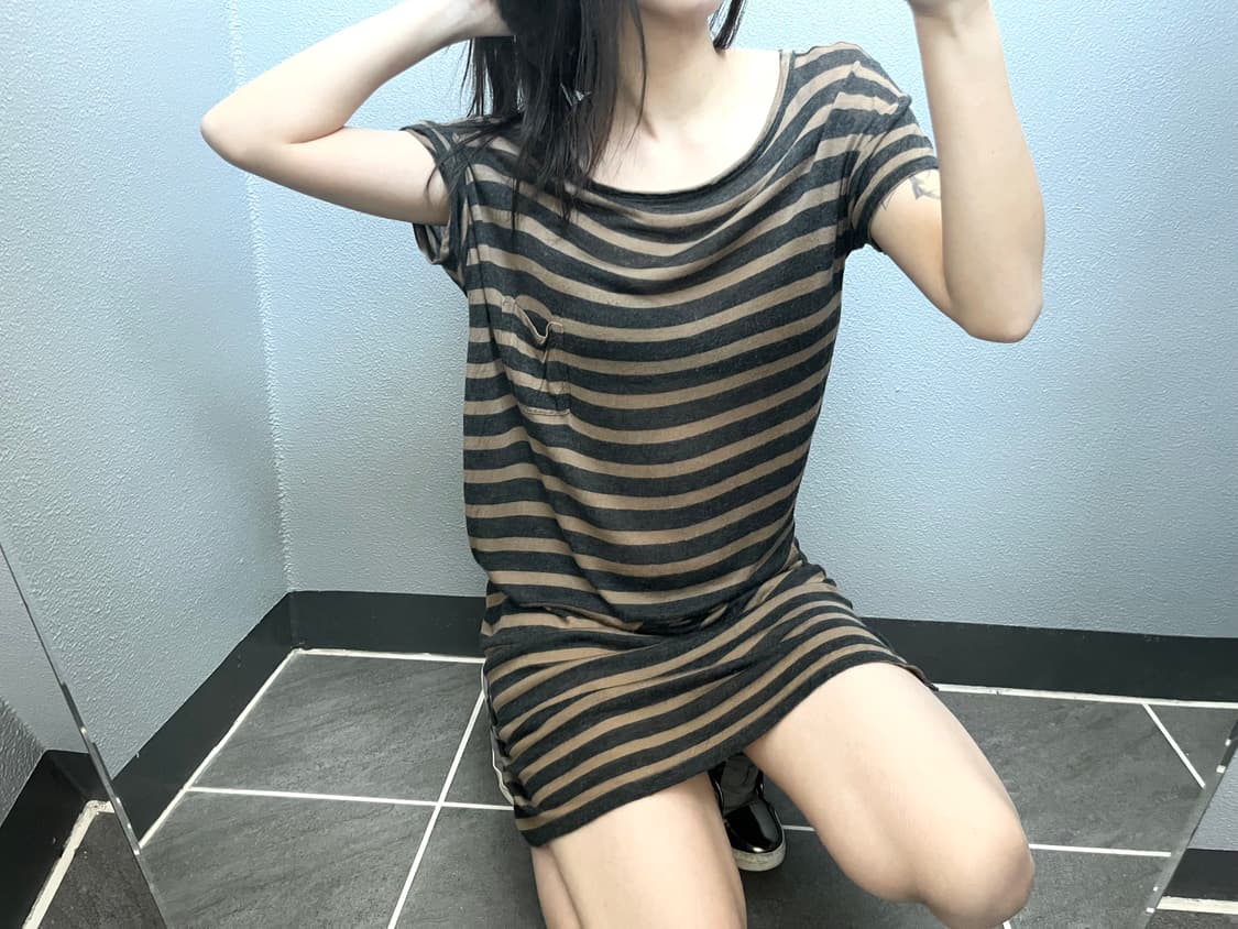 알렉산더왕 스트라이프 드레스 상품이미지2