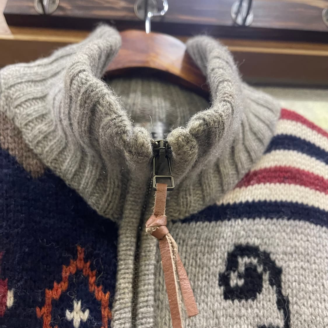 타케오 키쿠치 울100 가디건 상품이미지3