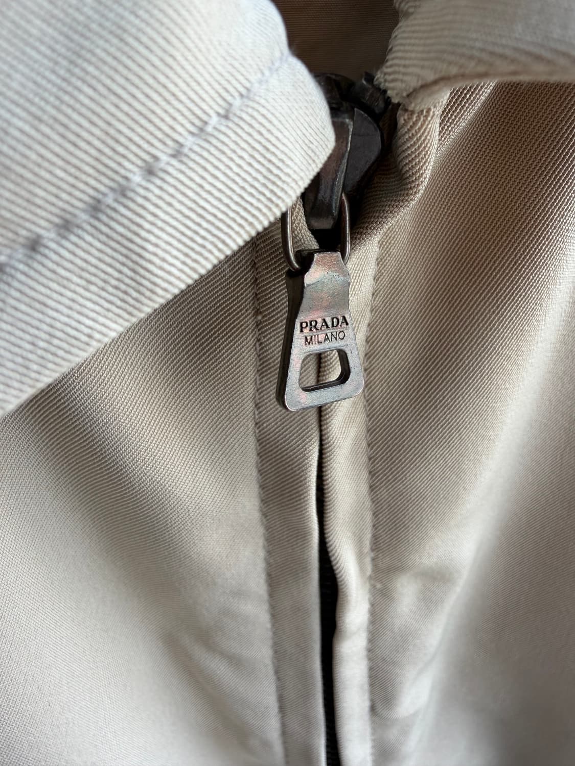 M/ 프라다 아카이브 02SS 베이직 봄버 자켓 상품이미지5