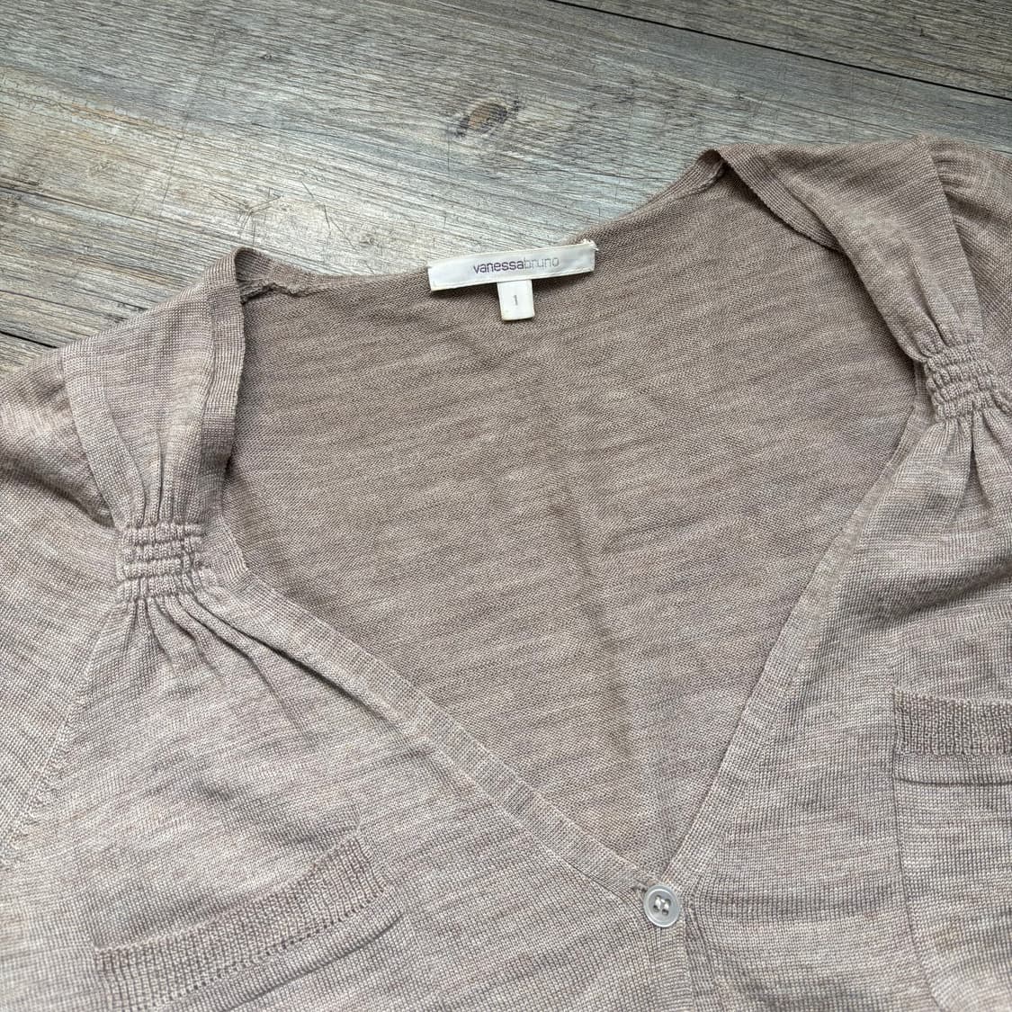 Vanessa Bruno 바네사브루노 크롭 니트 가디건 상품이미지4