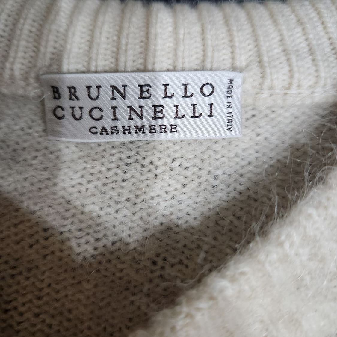 [여XS]브루넬로쿠치넬리 캐시미어혼방 니트[Y63-137] 상품이미지7