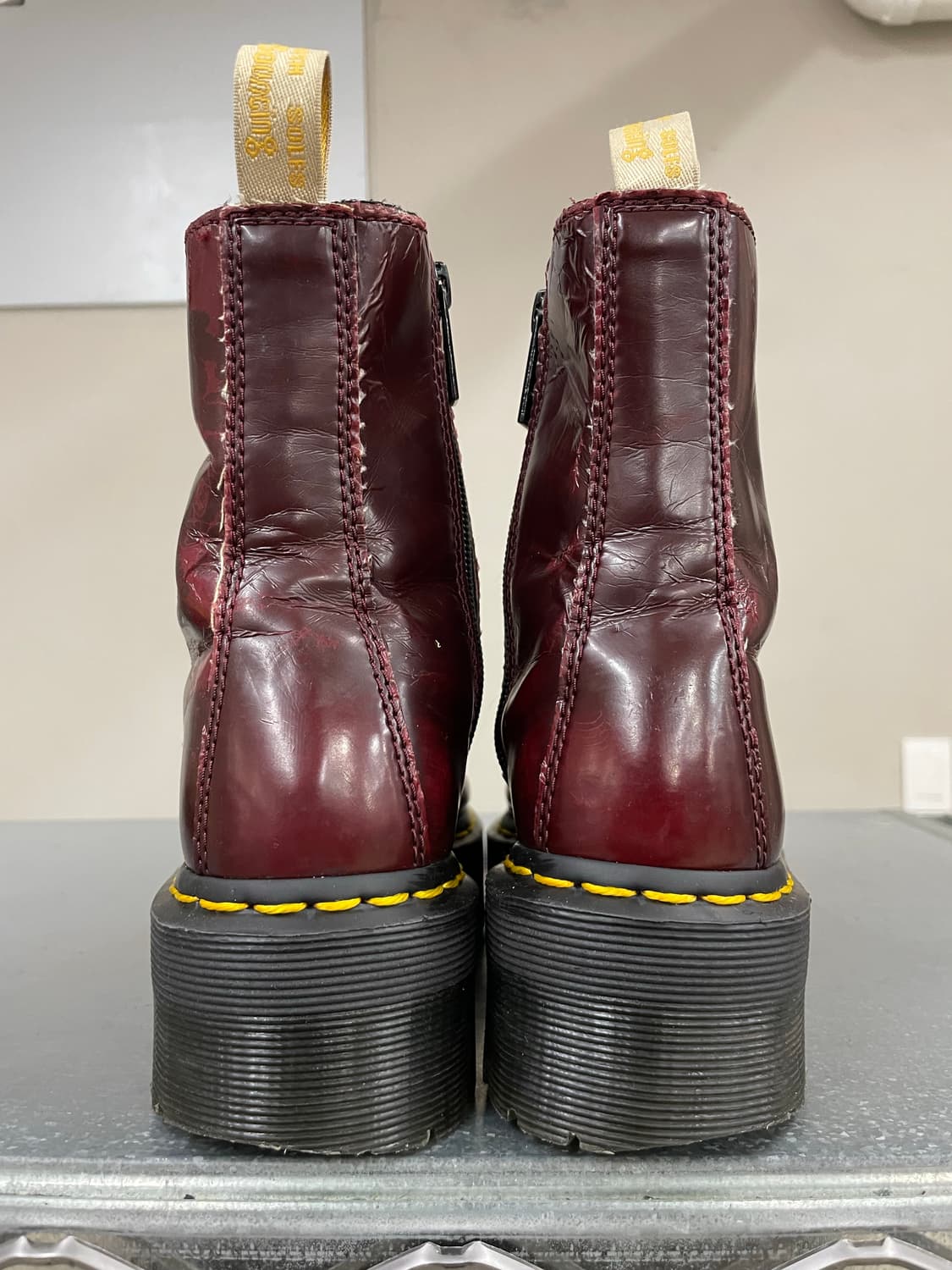 닥터마틴 제이든 부츠 버건디 uk3 상품이미지3