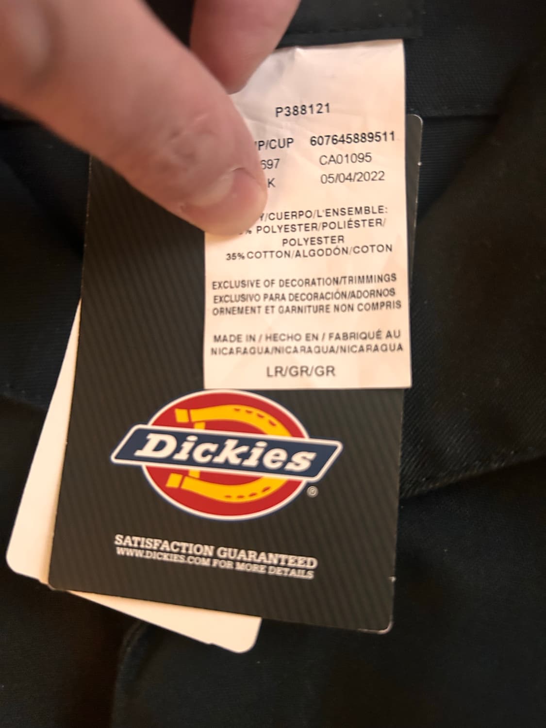 디키즈 점프수트 상품이미지3