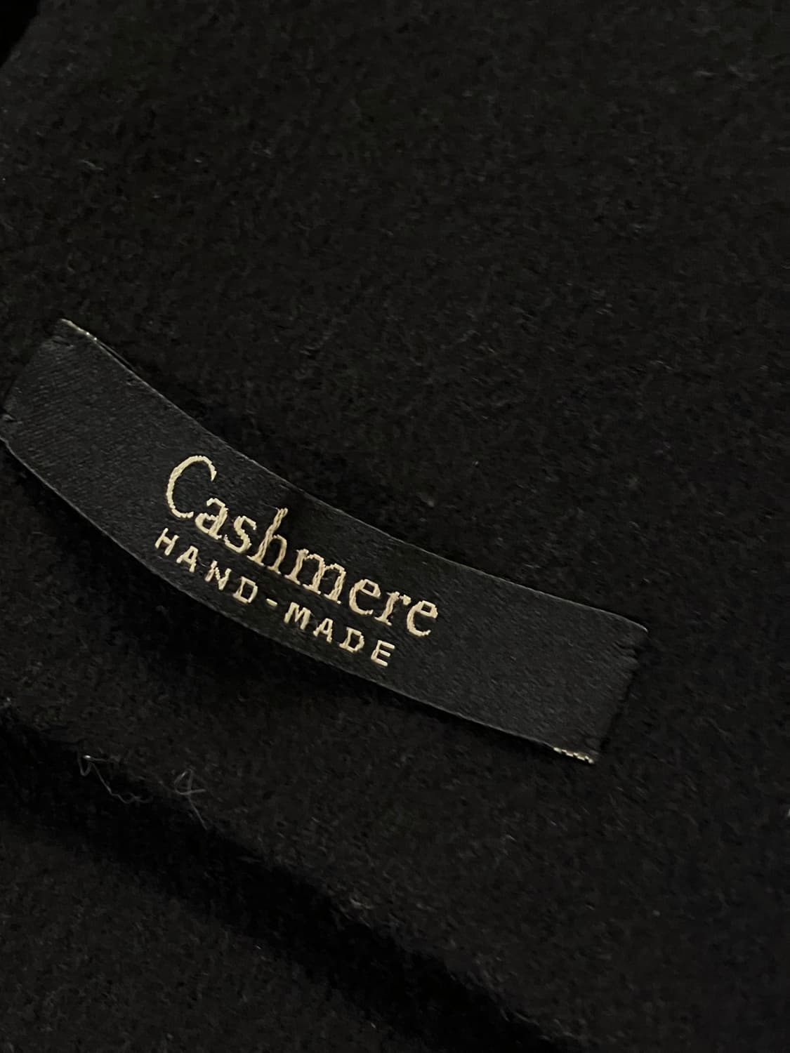 베라왕 캐시미어 미디 롱 코트 블랙 66 #csz3624 상품이미지5