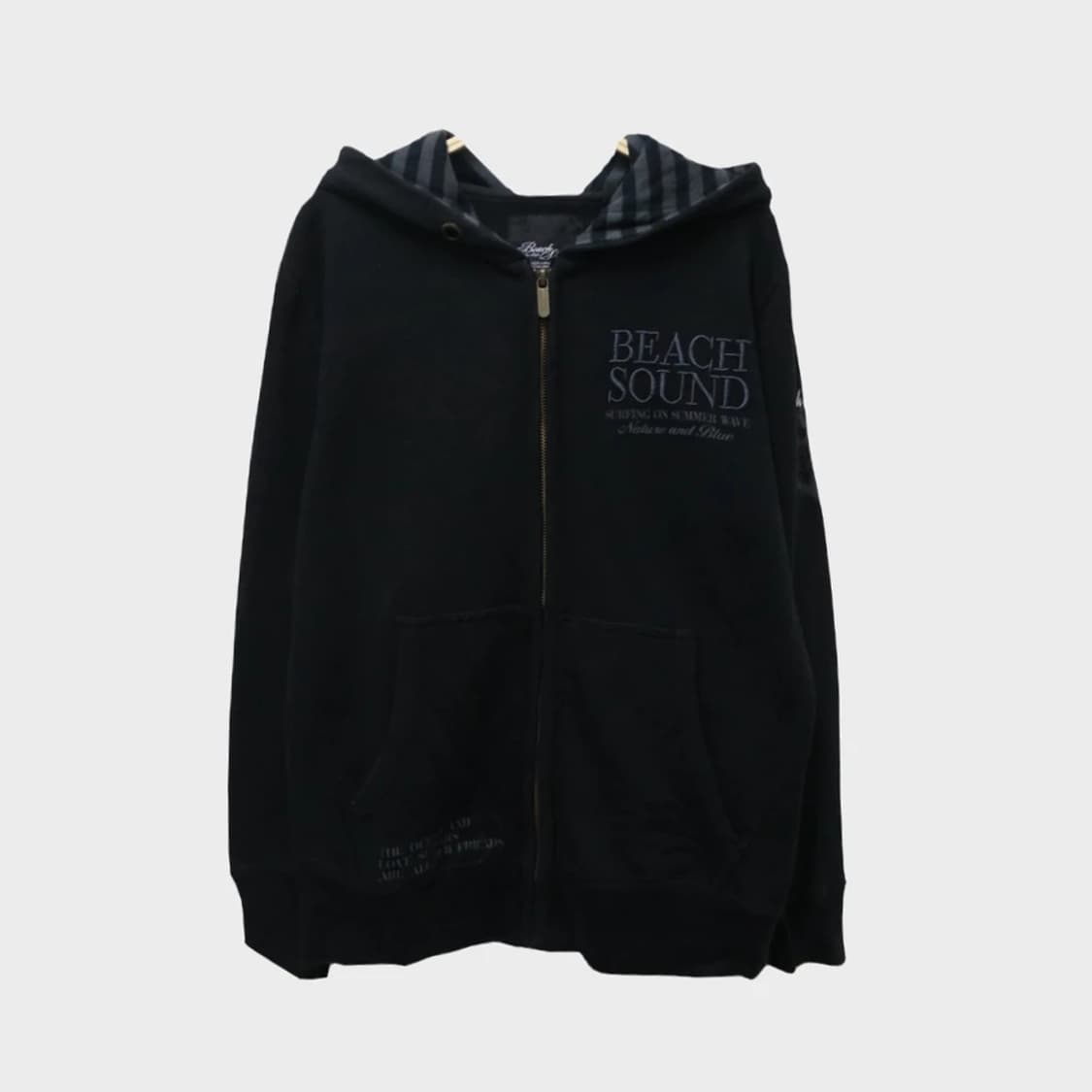 BEACH SOUND 자수 포인트 후드집업 63563 상품이미지1