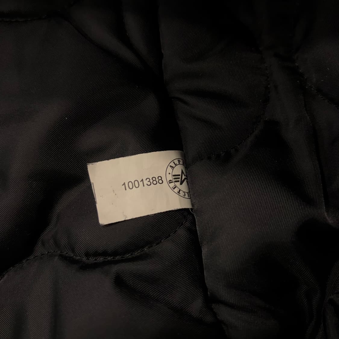 [S] 알파인더스트리 CWU-45 블랙 봄버 자켓 C578 상품이미지9
