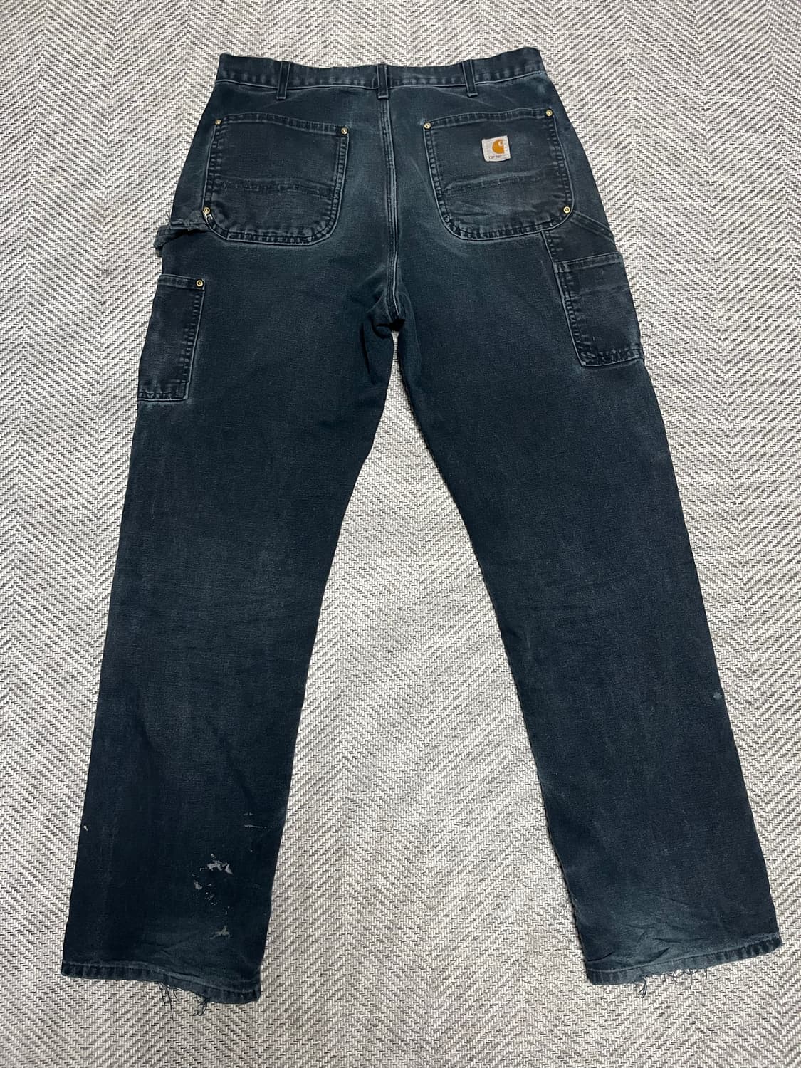 칼하트 더블니 B01 blk 34x34 상품이미지3