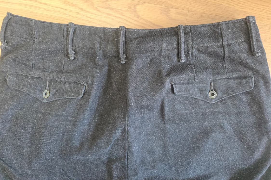 ​[RRL] 인디고 블랙 워크 데님 팬츠 (34x32 ) 상품이미지4